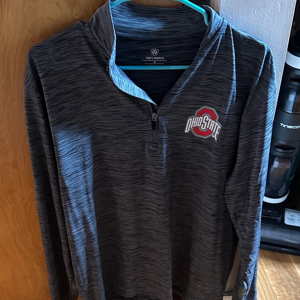Top of the World Charcoal Ohio State Pullover